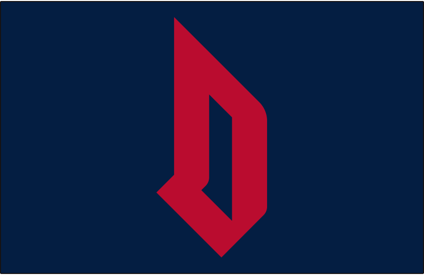 Duquesne Dukes 2019-Pres Primary Dark Logo DIY iron on transfer (heat transfer)